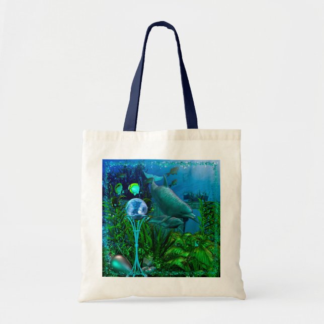Dolphin Discovery Tote Bag (Front)