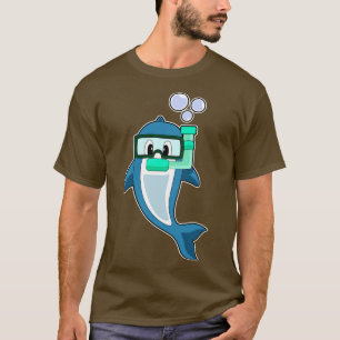 Dolphin Diver Snorkel T-Shirt