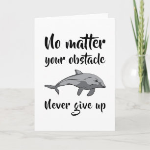 Dolphin Dolphins Animal Ocean Sea Fish Gift Idea Card