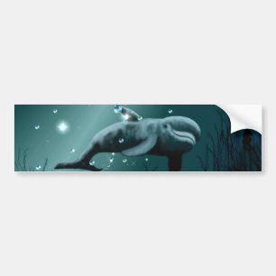 Dolphin Dream Bumper Sticker