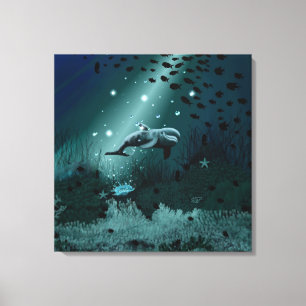 Dolphin Dream Canvas Print