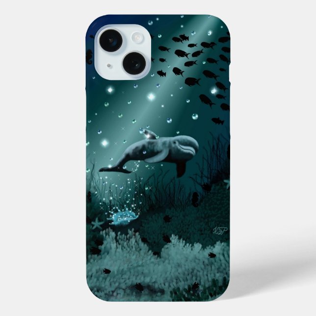Dolphin Dream Case-Mate iPhone Case (Back)