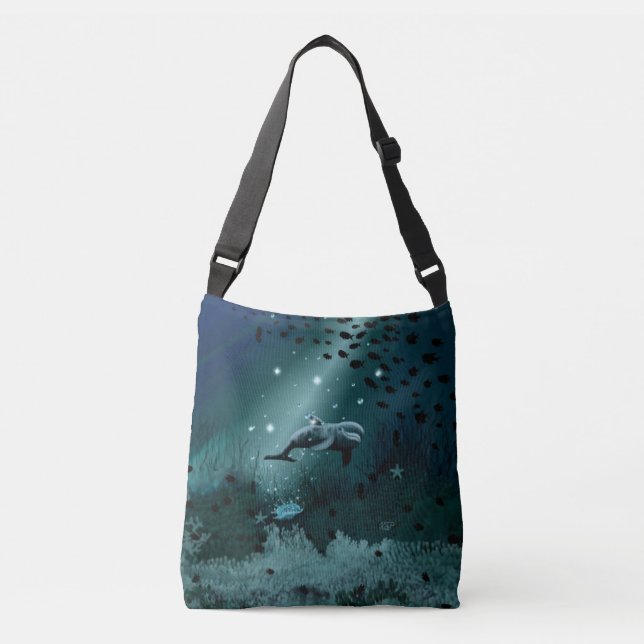 Dolphin Dream Crossbody Bag (Front)