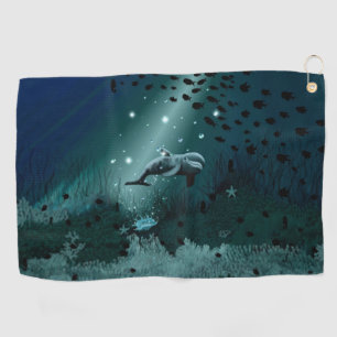 Dolphin Dream Golf Towel
