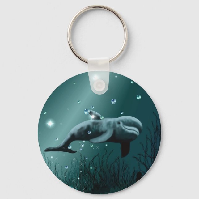 Dolphin Dream Key Ring (Front)