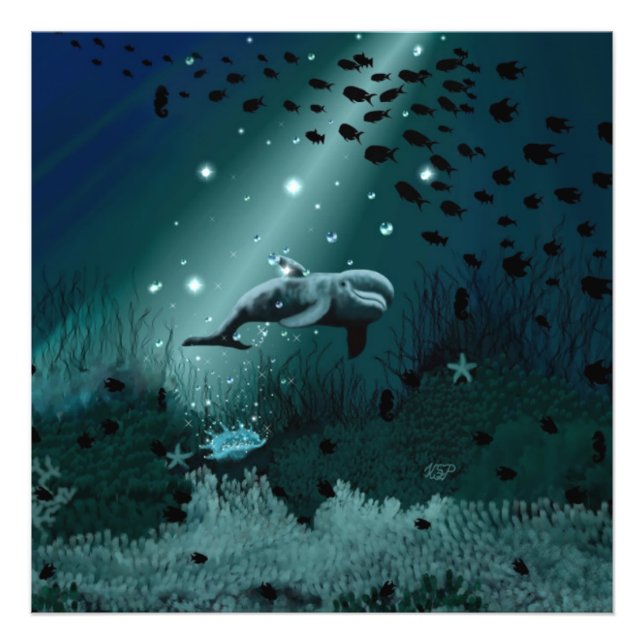 Dolphin Dream Photo Print (Front)