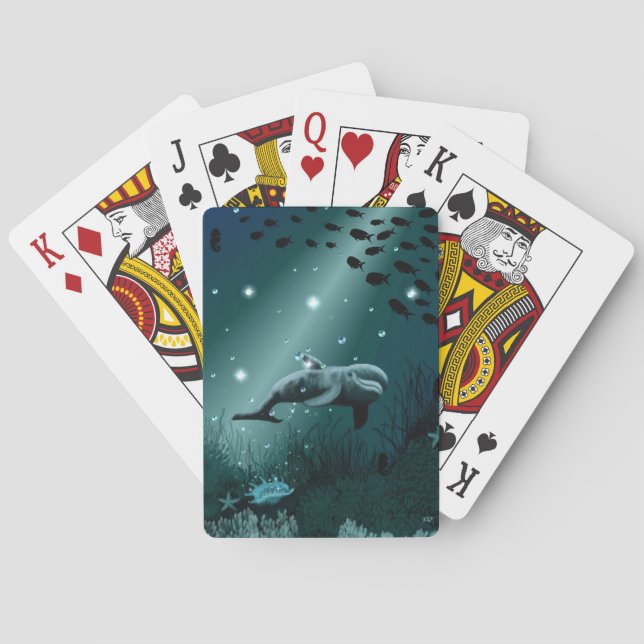 Dolphin Dream Playing Cards (Back)