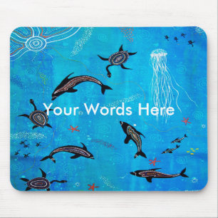 Dolphin Dreaming Mouse Mat