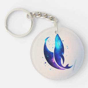 Dolphin Dreams Acrylic Keychain - Carry the Magic 