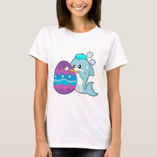Dolphin Easter Painting T-Shirt