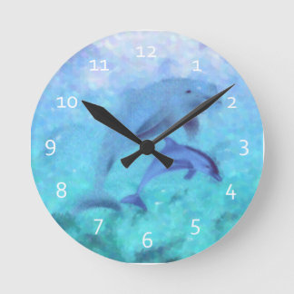 Dolphin Family Clocks