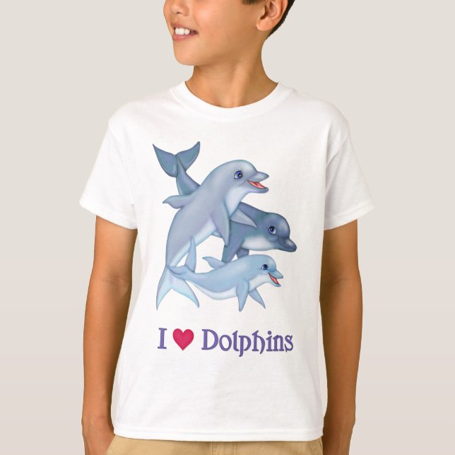 Dolphin Family T-Shirt (Front)