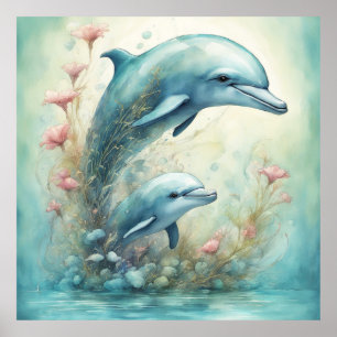 Dolphin Fantasy 9 Poster