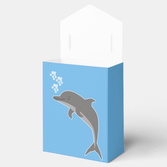 Dolphin Favour Box (Opened)