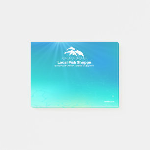 Dolphin, Fish Aquarium Shop Post-it Notes