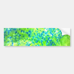 "Dolphin Fish" - Mahi Mahi by PatternWear© Bumper Sticker