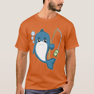 Dolphin Fisher Banknote Fishing T-Shirt