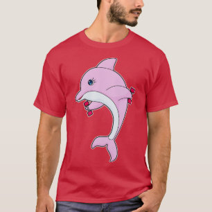 Dolphin Fitness Dumbbell T-Shirt