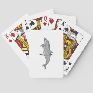 Dolphin Fitness tires Sports Playing Cards
