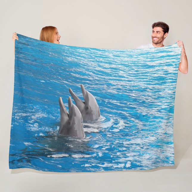 Dolphin Fleece Blanket (In Situ)