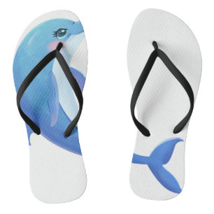 dolphin flip flops