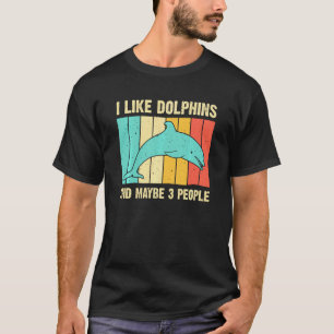 Dolphin For Men Women Dolphin Beluga Fish T-Shirt