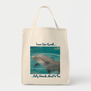 Dolphin Friend Tote Bag