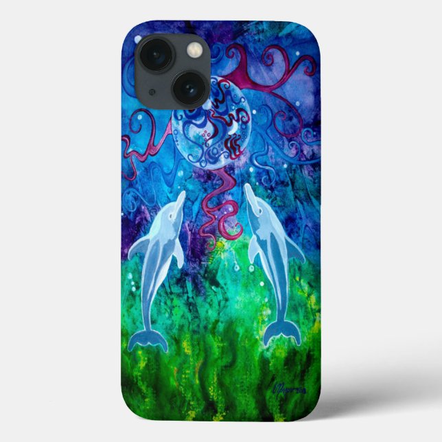 Dolphin Gaze iPhone 6/6s Case (Back)