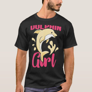 Dolphin Girl Cute Dolphins Girls T-Shirt