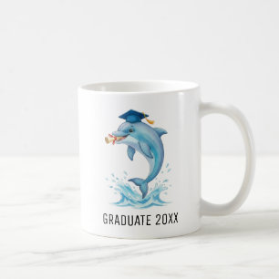 Dolphin Graduation Personalized Coffee Mug