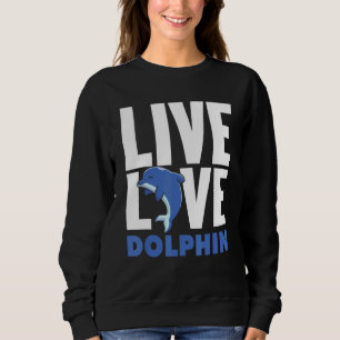 Dolphin  Graphic For Women Men Kids Dolphin 2 Sweatshirt