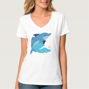 Dolphin graphic T-Shirt