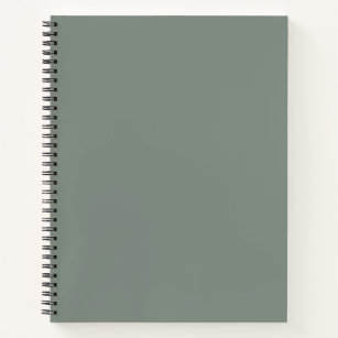 Dolphin Grey Solid Colour Notebook
