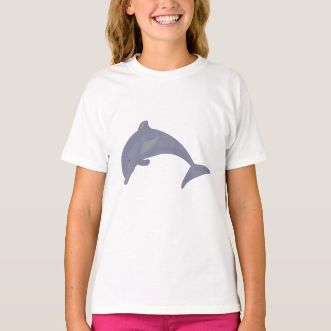 Dolphin in the Sea T-Shirt (Front)