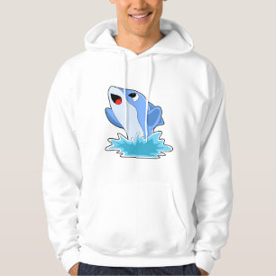 Dolphin in Water Hoodie