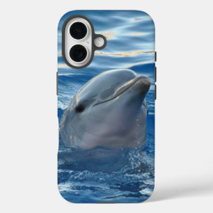 Dolphin in Water Photo iPhone 16 Case