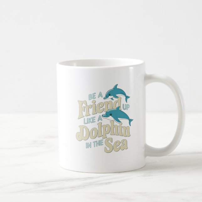 Dolphin Intelligence Coffee Mug (Right)