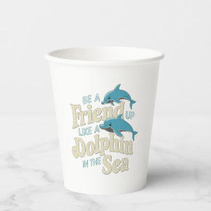 Dolphin Intelligence Paper Cups
