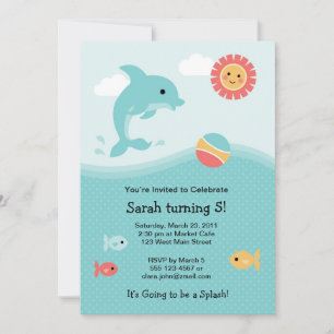 Dolphin Invitation