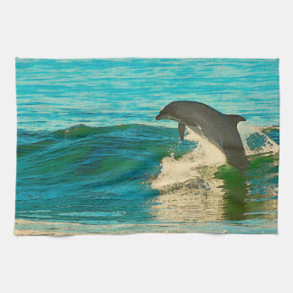 Dolphin is My Spirit Animal Tea Towel