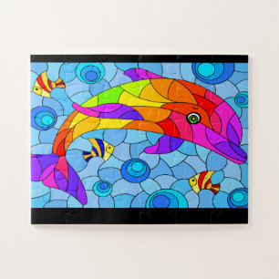 Dolphin jigsaw puzzle