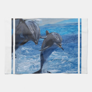 Dolphin Jumping Towel