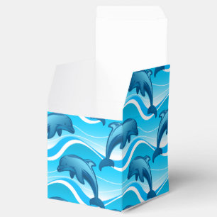Dolphin jumping waves favour box