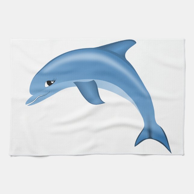 Dolphin Kitchen Towels (Horizontal)