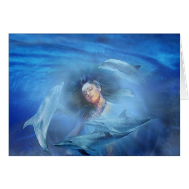 Dolphin Lady (Front Horizontal)