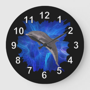 Dolphin Leaping Clock