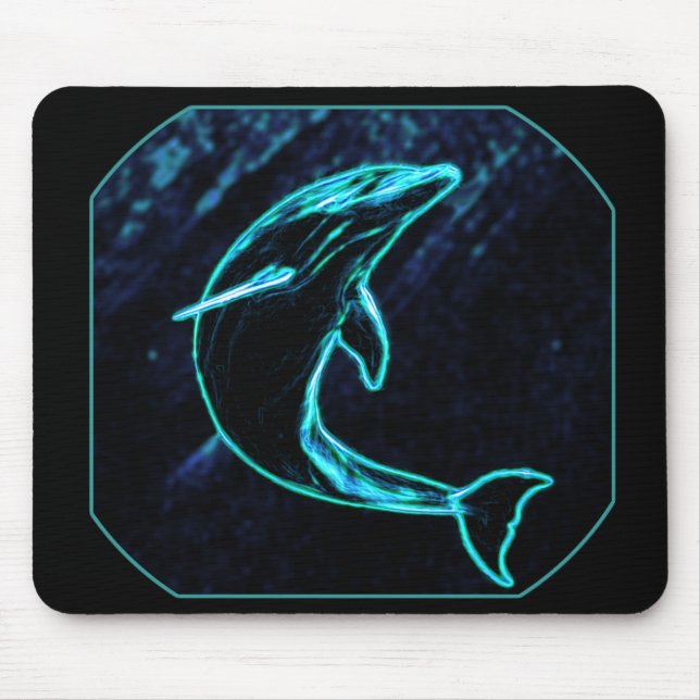 Dolphin (Light Dolphin) Mouse Mat (Front)