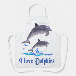 Dolphin Love Apron