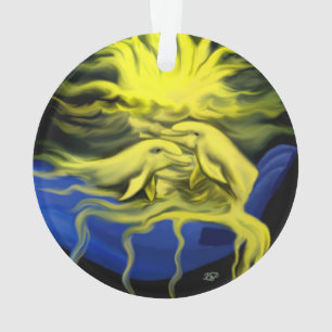 Dolphin Love Ornament