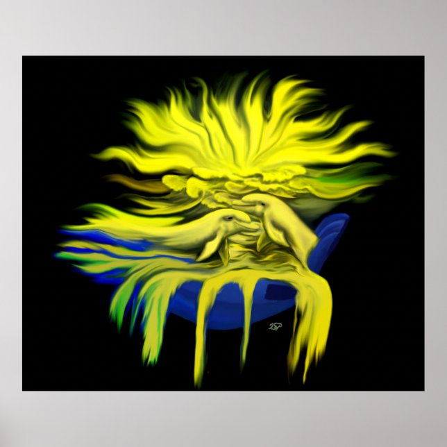 Dolphin Love Poster (Front)